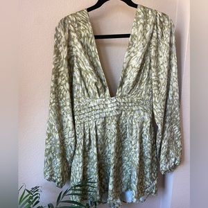 Resa Stevie Romper in Sardinia Small NWT